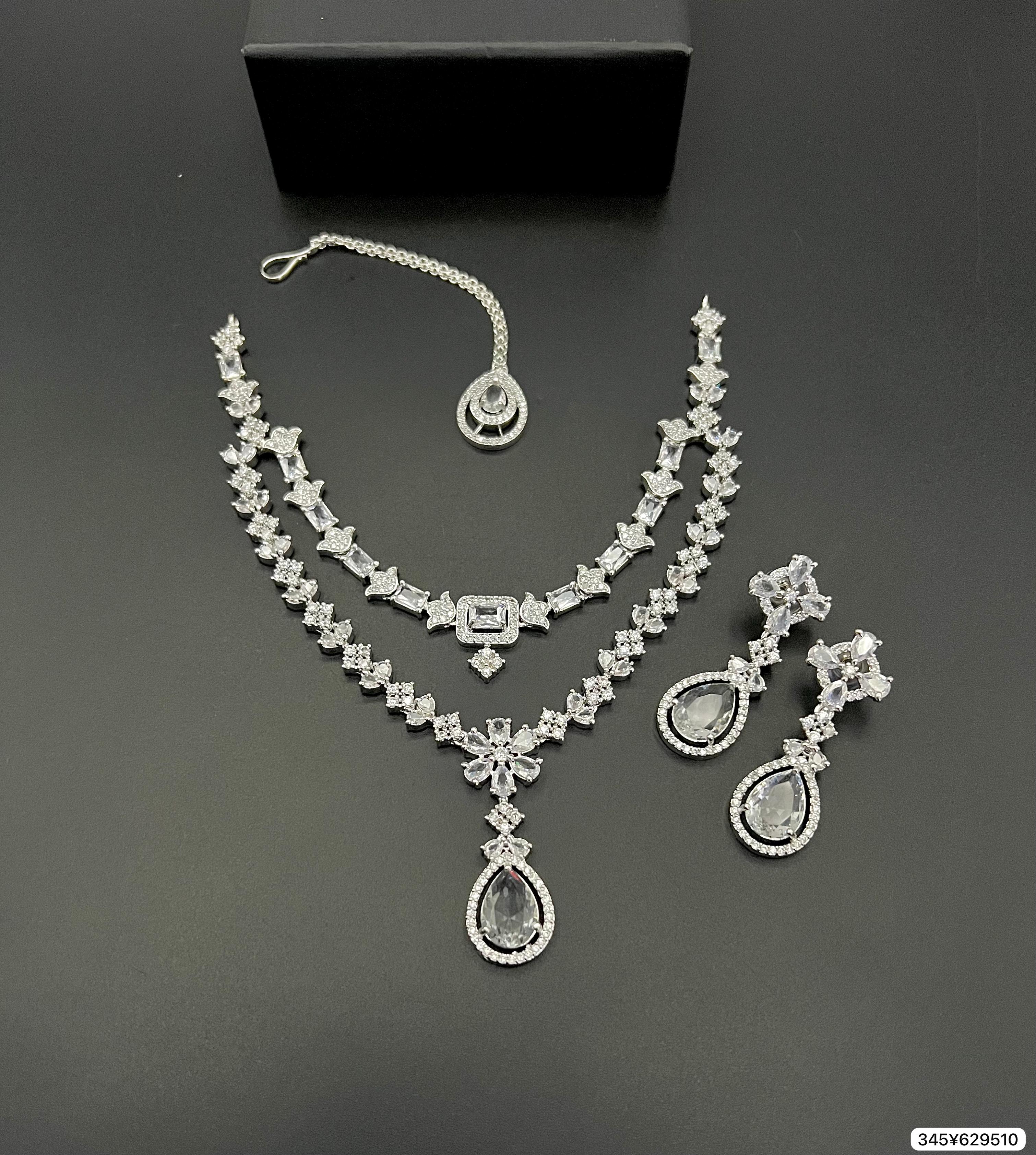 American diamond set Real Stone