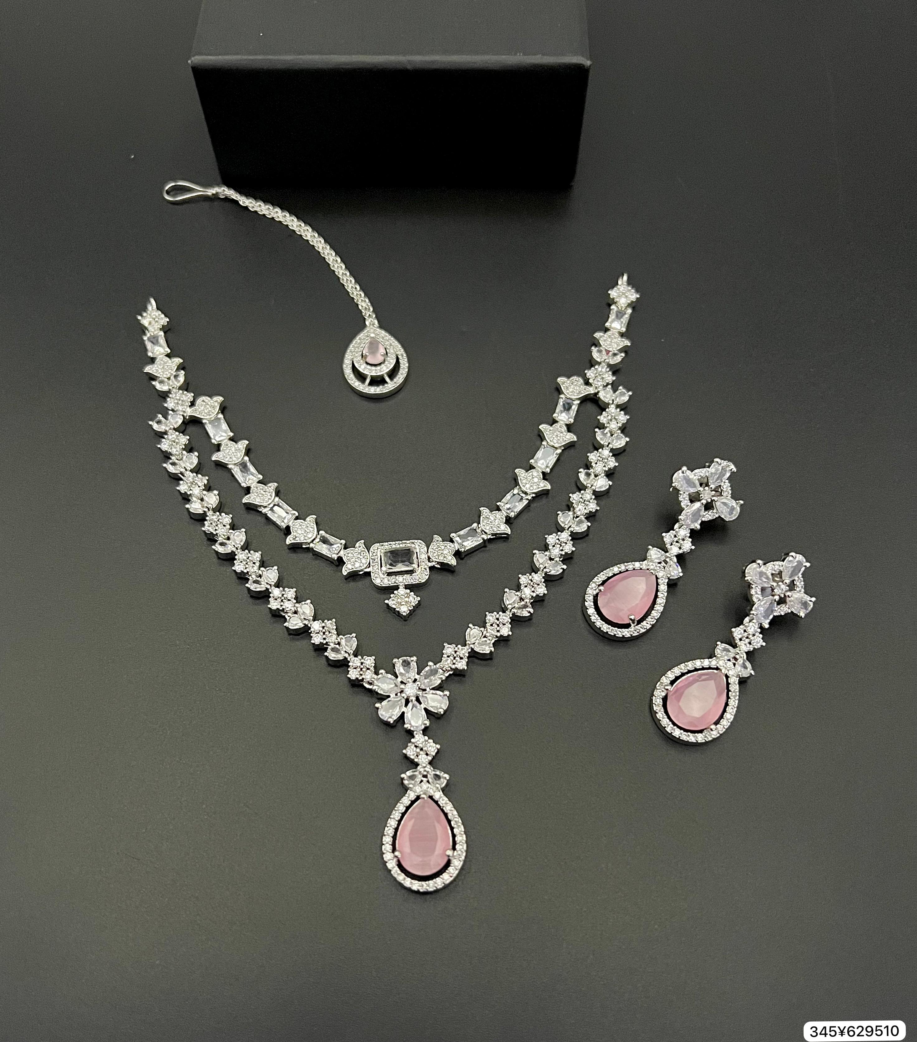 American diamond set Real Stone