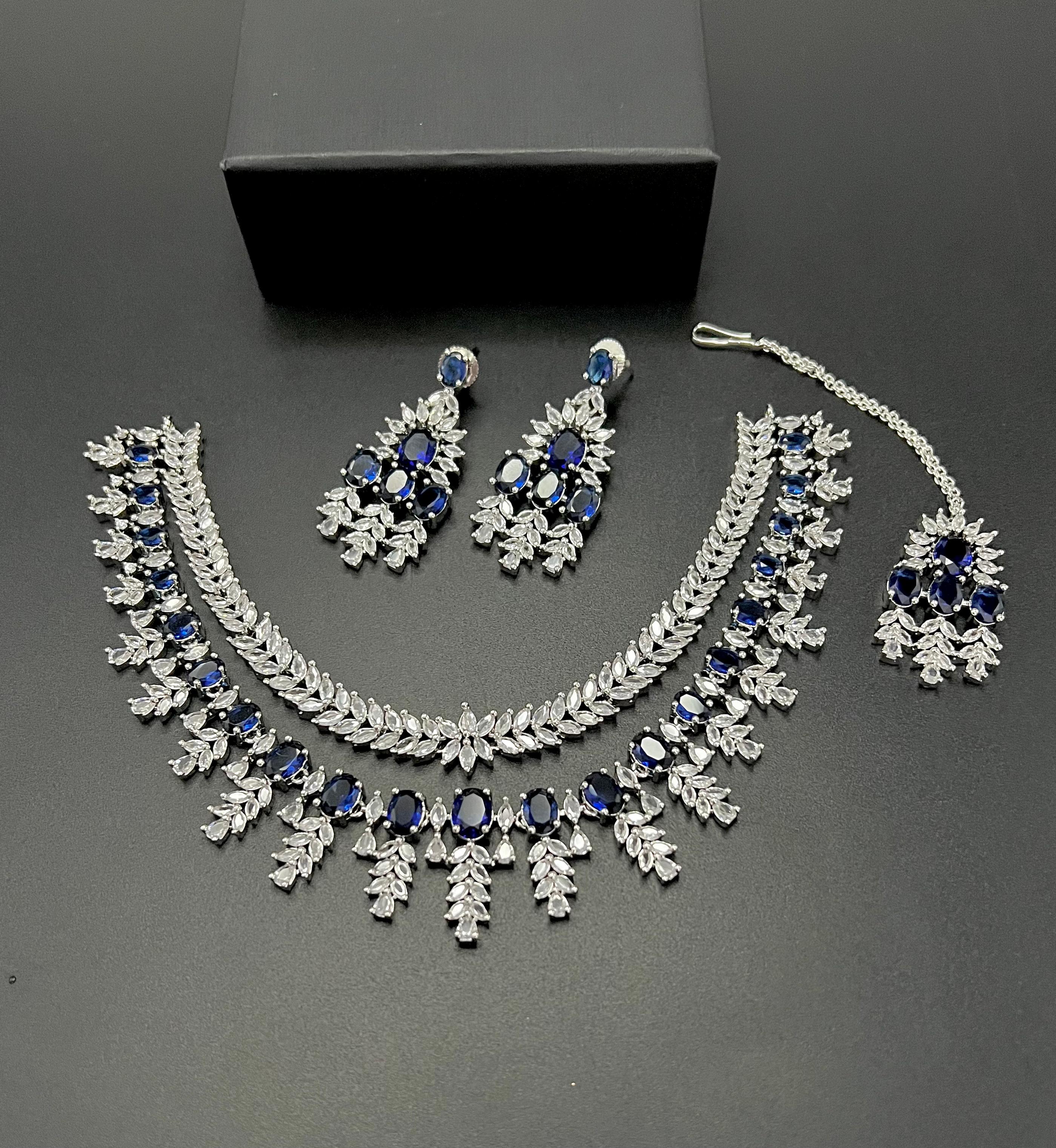 American diamond dobule pati set 😲