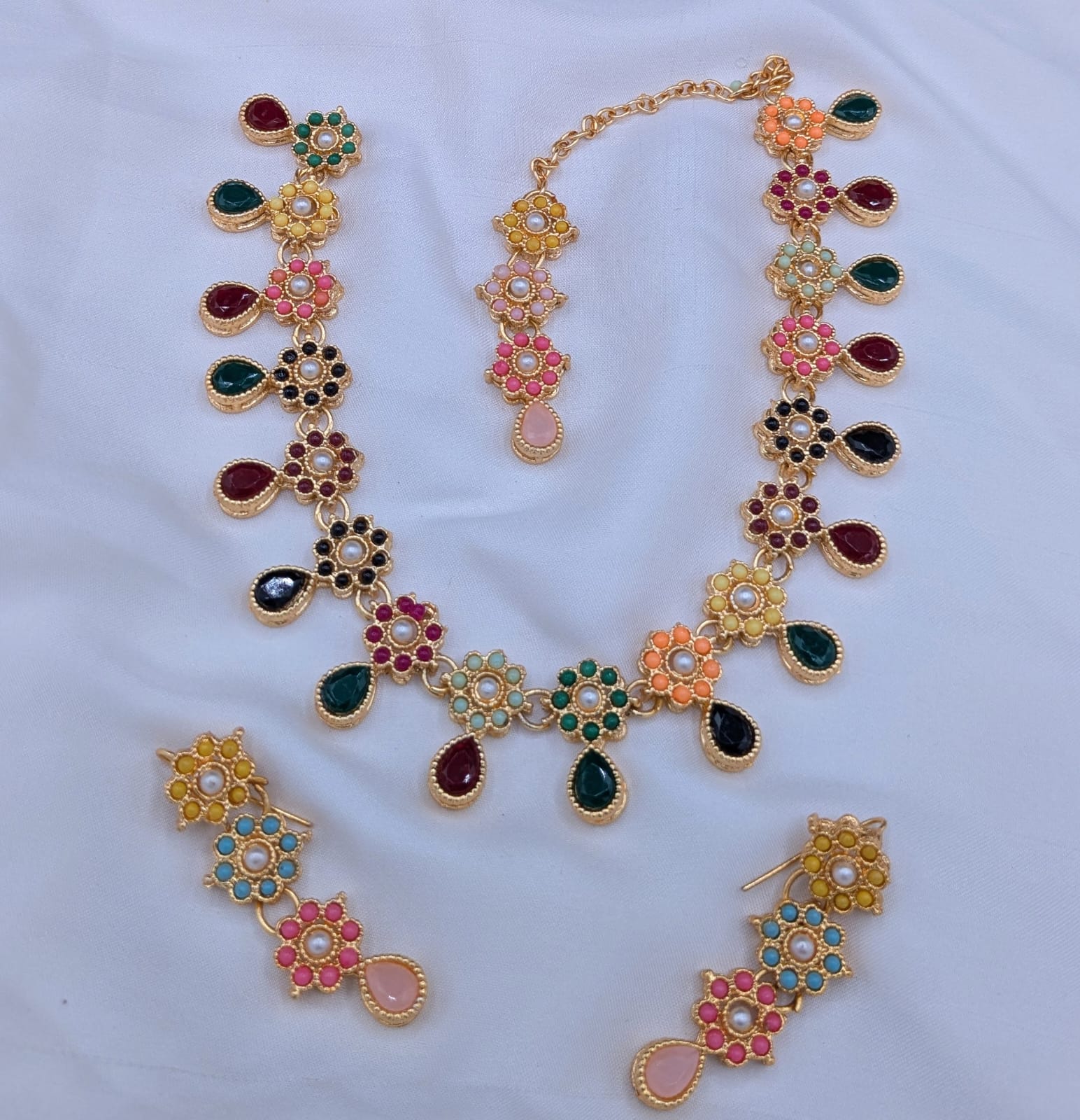 Party Wear Set  Zarqon or Poalki Work  With Tikka