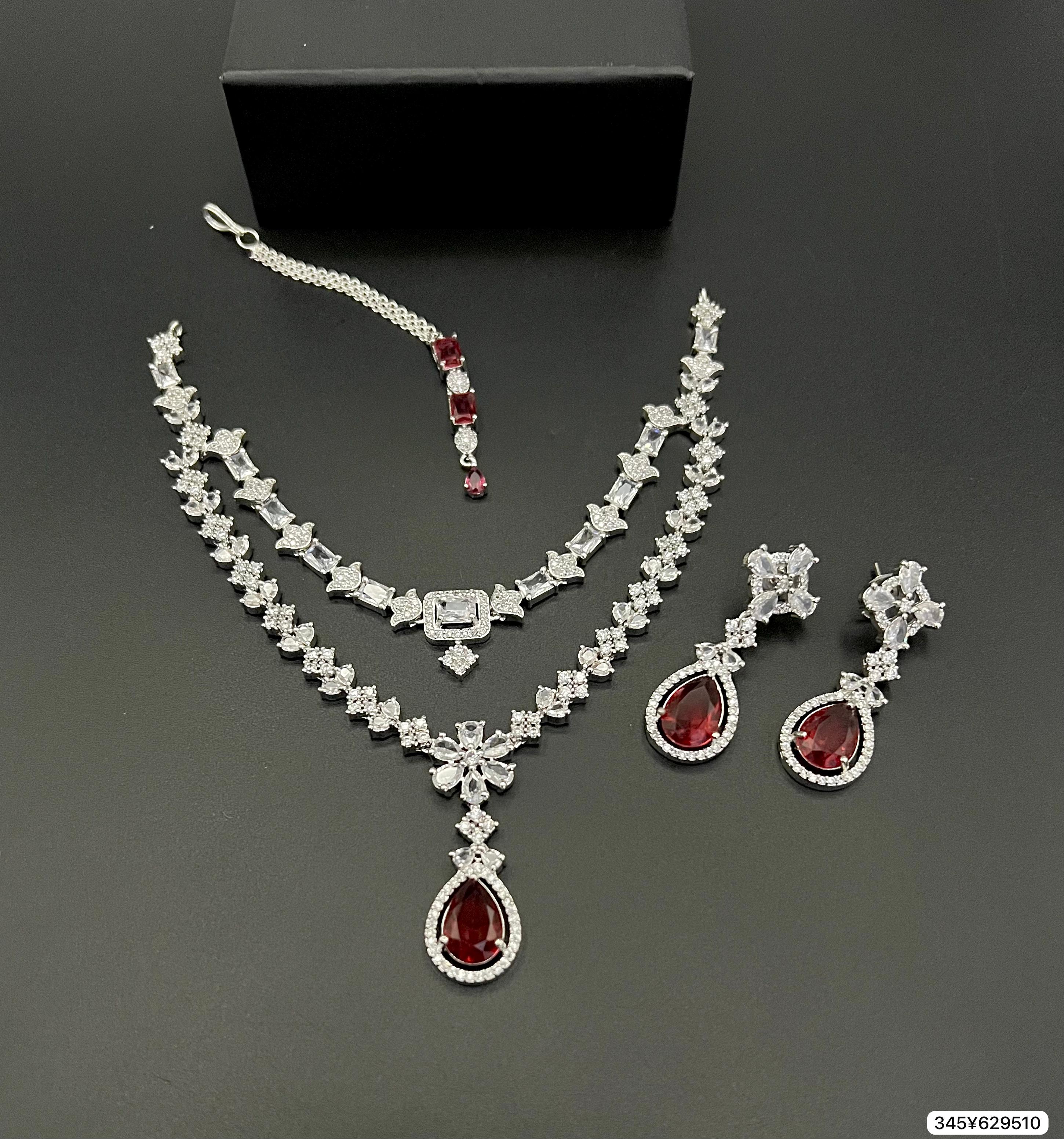 American diamond set Real Stone